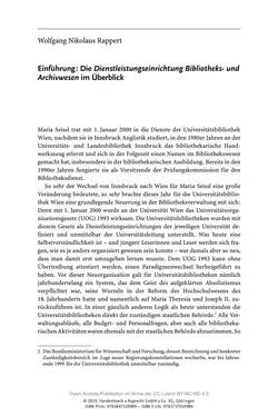 Bild der Seite - 17 - in Menschen im Aufbruch - Universitätsbibliothek und Archiv der Universität Wien im Selbstverständnis ihrer Mitarbeiter_innen