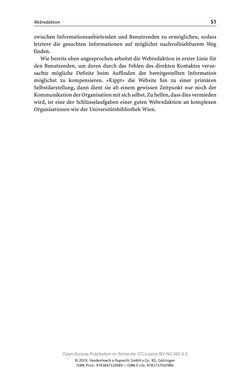 Image of the Page - 51 - in Menschen im Aufbruch - Universitätsbibliothek und Archiv der Universität Wien im Selbstverständnis ihrer Mitarbeiter_innen