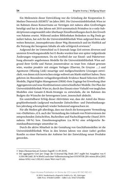 Image of the Page - 54 - in Menschen im Aufbruch - Universitätsbibliothek und Archiv der Universität Wien im Selbstverständnis ihrer Mitarbeiter_innen