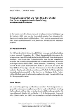 Bild der Seite - 59 - in Menschen im Aufbruch - Universitätsbibliothek und Archiv der Universität Wien im Selbstverständnis ihrer Mitarbeiter_innen
