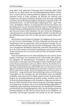 Image of the Page - 65 - in Menschen im Aufbruch - Universitätsbibliothek und Archiv der Universität Wien im Selbstverständnis ihrer Mitarbeiter_innen