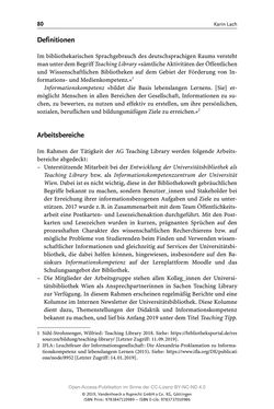 Image of the Page - 80 - in Menschen im Aufbruch - Universitätsbibliothek und Archiv der Universität Wien im Selbstverständnis ihrer Mitarbeiter_innen