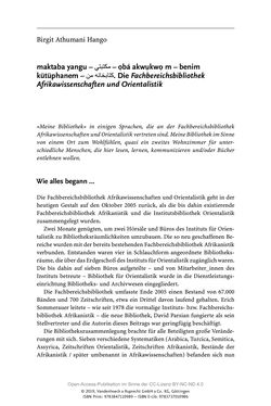 Image of the Page - 117 - in Menschen im Aufbruch - Universitätsbibliothek und Archiv der Universität Wien im Selbstverständnis ihrer Mitarbeiter_innen