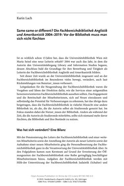 Bild der Seite - 125 - in Menschen im Aufbruch - Universitätsbibliothek und Archiv der Universität Wien im Selbstverständnis ihrer Mitarbeiter_innen