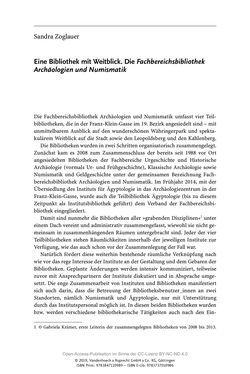 Bild der Seite - 129 - in Menschen im Aufbruch - Universitätsbibliothek und Archiv der Universität Wien im Selbstverständnis ihrer Mitarbeiter_innen