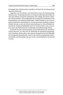 Image of the Page - 153 - in Menschen im Aufbruch - Universitätsbibliothek und Archiv der Universität Wien im Selbstverständnis ihrer Mitarbeiter_innen