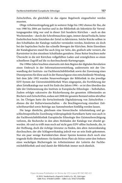 Bild der Seite - 157 - in Menschen im Aufbruch - Universitätsbibliothek und Archiv der Universität Wien im Selbstverständnis ihrer Mitarbeiter_innen