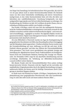 Bild der Seite - 160 - in Menschen im Aufbruch - Universitätsbibliothek und Archiv der Universität Wien im Selbstverständnis ihrer Mitarbeiter_innen