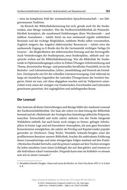 Image of the Page - 163 - in Menschen im Aufbruch - Universitätsbibliothek und Archiv der Universität Wien im Selbstverständnis ihrer Mitarbeiter_innen