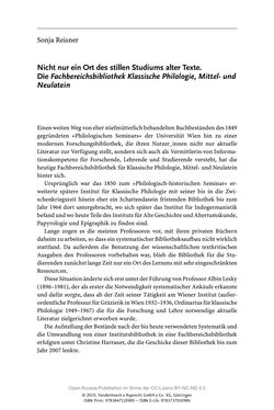 Image of the Page - 173 - in Menschen im Aufbruch - Universitätsbibliothek und Archiv der Universität Wien im Selbstverständnis ihrer Mitarbeiter_innen