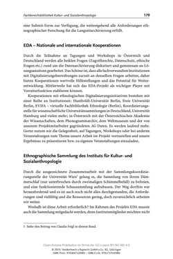 Bild der Seite - 179 - in Menschen im Aufbruch - Universitätsbibliothek und Archiv der Universität Wien im Selbstverständnis ihrer Mitarbeiter_innen