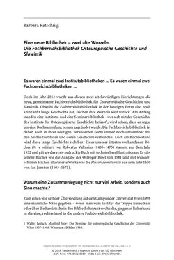 Bild der Seite - 195 - in Menschen im Aufbruch - Universitätsbibliothek und Archiv der Universität Wien im Selbstverständnis ihrer Mitarbeiter_innen