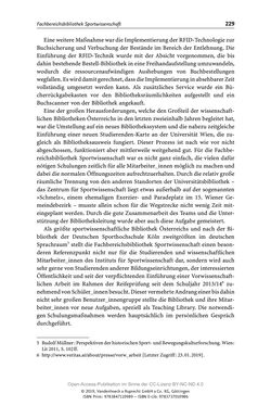 Image of the Page - 229 - in Menschen im Aufbruch - Universitätsbibliothek und Archiv der Universität Wien im Selbstverständnis ihrer Mitarbeiter_innen