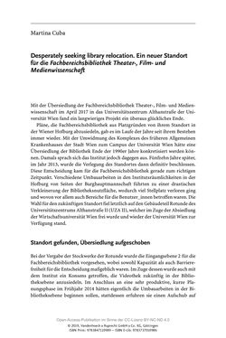 Image of the Page - 231 - in Menschen im Aufbruch - Universitätsbibliothek und Archiv der Universität Wien im Selbstverständnis ihrer Mitarbeiter_innen