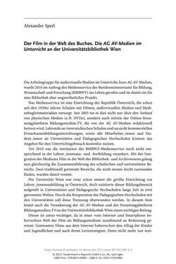 Bild der Seite - 251 - in Menschen im Aufbruch - Universitätsbibliothek und Archiv der Universität Wien im Selbstverständnis ihrer Mitarbeiter_innen