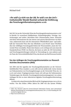 Bild der Seite - 277 - in Menschen im Aufbruch - Universitätsbibliothek und Archiv der Universität Wien im Selbstverständnis ihrer Mitarbeiter_innen