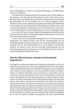 Bild der Seite - 281 - in Menschen im Aufbruch - Universitätsbibliothek und Archiv der Universität Wien im Selbstverständnis ihrer Mitarbeiter_innen