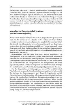 Image of the Page - 294 - in Menschen im Aufbruch - Universitätsbibliothek und Archiv der Universität Wien im Selbstverständnis ihrer Mitarbeiter_innen