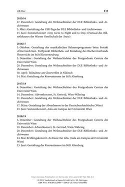 Bild der Seite - 311 - in Menschen im Aufbruch - Universitätsbibliothek und Archiv der Universität Wien im Selbstverständnis ihrer Mitarbeiter_innen