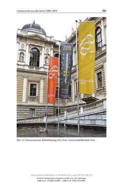 Bild der Seite - 321 - in Menschen im Aufbruch - Universitätsbibliothek und Archiv der Universität Wien im Selbstverständnis ihrer Mitarbeiter_innen