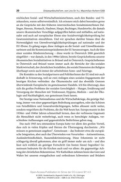 Bild der Seite - 20 - in Menschenrechte und Gerechtigkeit als bleibende Aufgaben - Beiträge aus Religion, Theologie, Ethik, Recht und Wirtschaft