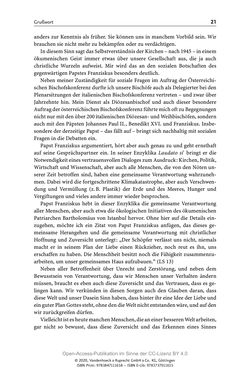 Bild der Seite - 21 - in Menschenrechte und Gerechtigkeit als bleibende Aufgaben - Beiträge aus Religion, Theologie, Ethik, Recht und Wirtschaft