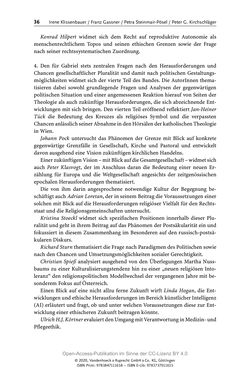 Bild der Seite - 36 - in Menschenrechte und Gerechtigkeit als bleibende Aufgaben - Beiträge aus Religion, Theologie, Ethik, Recht und Wirtschaft