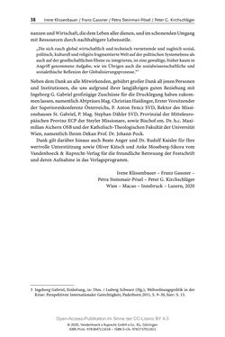 Image of the Page - 38 - in Menschenrechte und Gerechtigkeit als bleibende Aufgaben - Beiträge aus Religion, Theologie, Ethik, Recht und Wirtschaft