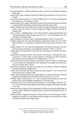 Bild der Seite - 63 - in Menschenrechte und Gerechtigkeit als bleibende Aufgaben - Beiträge aus Religion, Theologie, Ethik, Recht und Wirtschaft
