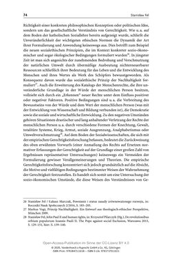Bild der Seite - 74 - in Menschenrechte und Gerechtigkeit als bleibende Aufgaben - Beiträge aus Religion, Theologie, Ethik, Recht und Wirtschaft