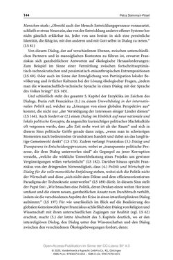 Image of the Page - 144 - in Menschenrechte und Gerechtigkeit als bleibende Aufgaben - Beiträge aus Religion, Theologie, Ethik, Recht und Wirtschaft