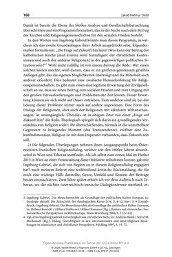 Bild der Seite - 160 - in Menschenrechte und Gerechtigkeit als bleibende Aufgaben - Beiträge aus Religion, Theologie, Ethik, Recht und Wirtschaft