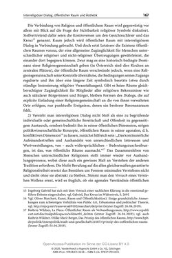 Image of the Page - 167 - in Menschenrechte und Gerechtigkeit als bleibende Aufgaben - Beiträge aus Religion, Theologie, Ethik, Recht und Wirtschaft