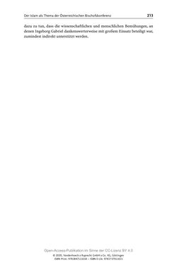 Image of the Page - 213 - in Menschenrechte und Gerechtigkeit als bleibende Aufgaben - Beiträge aus Religion, Theologie, Ethik, Recht und Wirtschaft
