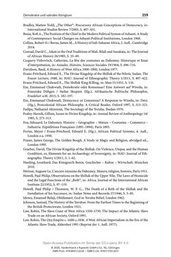 Image of the Page - 259 - in Menschenrechte und Gerechtigkeit als bleibende Aufgaben - Beiträge aus Religion, Theologie, Ethik, Recht und Wirtschaft