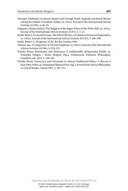 Image of the Page - 261 - in Menschenrechte und Gerechtigkeit als bleibende Aufgaben - Beiträge aus Religion, Theologie, Ethik, Recht und Wirtschaft