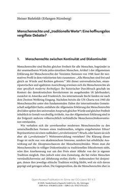 Image of the Page - 265 - in Menschenrechte und Gerechtigkeit als bleibende Aufgaben - Beiträge aus Religion, Theologie, Ethik, Recht und Wirtschaft