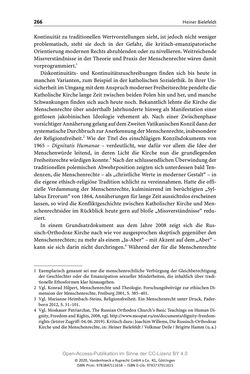 Image of the Page - 266 - in Menschenrechte und Gerechtigkeit als bleibende Aufgaben - Beiträge aus Religion, Theologie, Ethik, Recht und Wirtschaft