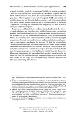 Image of the Page - 267 - in Menschenrechte und Gerechtigkeit als bleibende Aufgaben - Beiträge aus Religion, Theologie, Ethik, Recht und Wirtschaft
