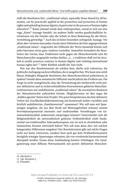 Image of the Page - 269 - in Menschenrechte und Gerechtigkeit als bleibende Aufgaben - Beiträge aus Religion, Theologie, Ethik, Recht und Wirtschaft