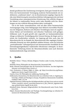 Image of the Page - 276 - in Menschenrechte und Gerechtigkeit als bleibende Aufgaben - Beiträge aus Religion, Theologie, Ethik, Recht und Wirtschaft