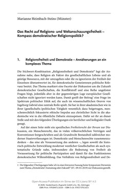Image of the Page - 279 - in Menschenrechte und Gerechtigkeit als bleibende Aufgaben - Beiträge aus Religion, Theologie, Ethik, Recht und Wirtschaft