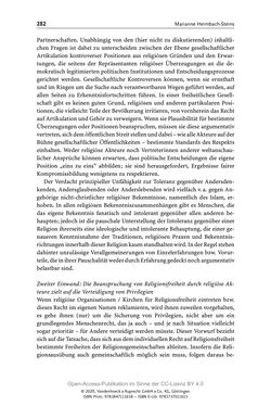 Bild der Seite - 282 - in Menschenrechte und Gerechtigkeit als bleibende Aufgaben - Beiträge aus Religion, Theologie, Ethik, Recht und Wirtschaft