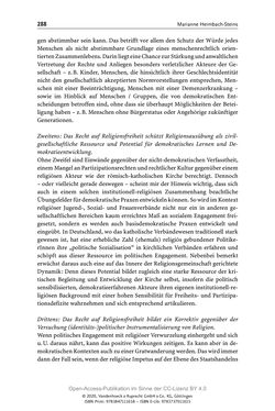 Image of the Page - 288 - in Menschenrechte und Gerechtigkeit als bleibende Aufgaben - Beiträge aus Religion, Theologie, Ethik, Recht und Wirtschaft