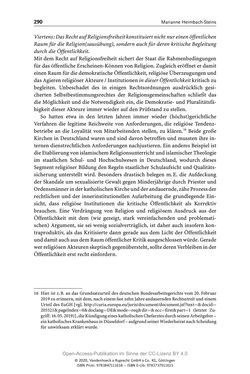 Bild der Seite - 290 - in Menschenrechte und Gerechtigkeit als bleibende Aufgaben - Beiträge aus Religion, Theologie, Ethik, Recht und Wirtschaft