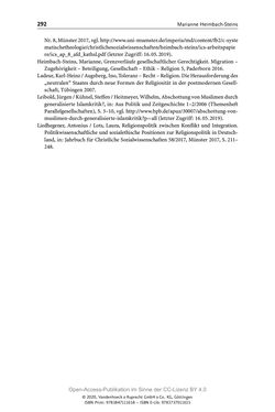 Bild der Seite - 292 - in Menschenrechte und Gerechtigkeit als bleibende Aufgaben - Beiträge aus Religion, Theologie, Ethik, Recht und Wirtschaft