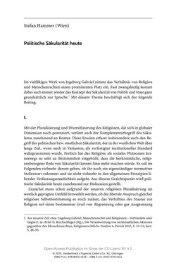Image of the Page - 293 - in Menschenrechte und Gerechtigkeit als bleibende Aufgaben - Beiträge aus Religion, Theologie, Ethik, Recht und Wirtschaft