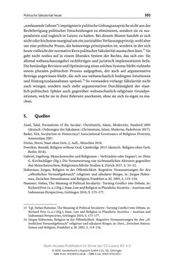 Image of the Page - 303 - in Menschenrechte und Gerechtigkeit als bleibende Aufgaben - Beiträge aus Religion, Theologie, Ethik, Recht und Wirtschaft
