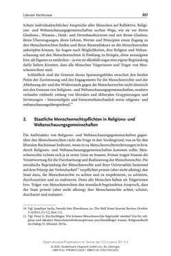 Image of the Page - 307 - in Menschenrechte und Gerechtigkeit als bleibende Aufgaben - Beiträge aus Religion, Theologie, Ethik, Recht und Wirtschaft