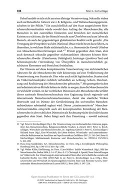Image of the Page - 308 - in Menschenrechte und Gerechtigkeit als bleibende Aufgaben - Beiträge aus Religion, Theologie, Ethik, Recht und Wirtschaft